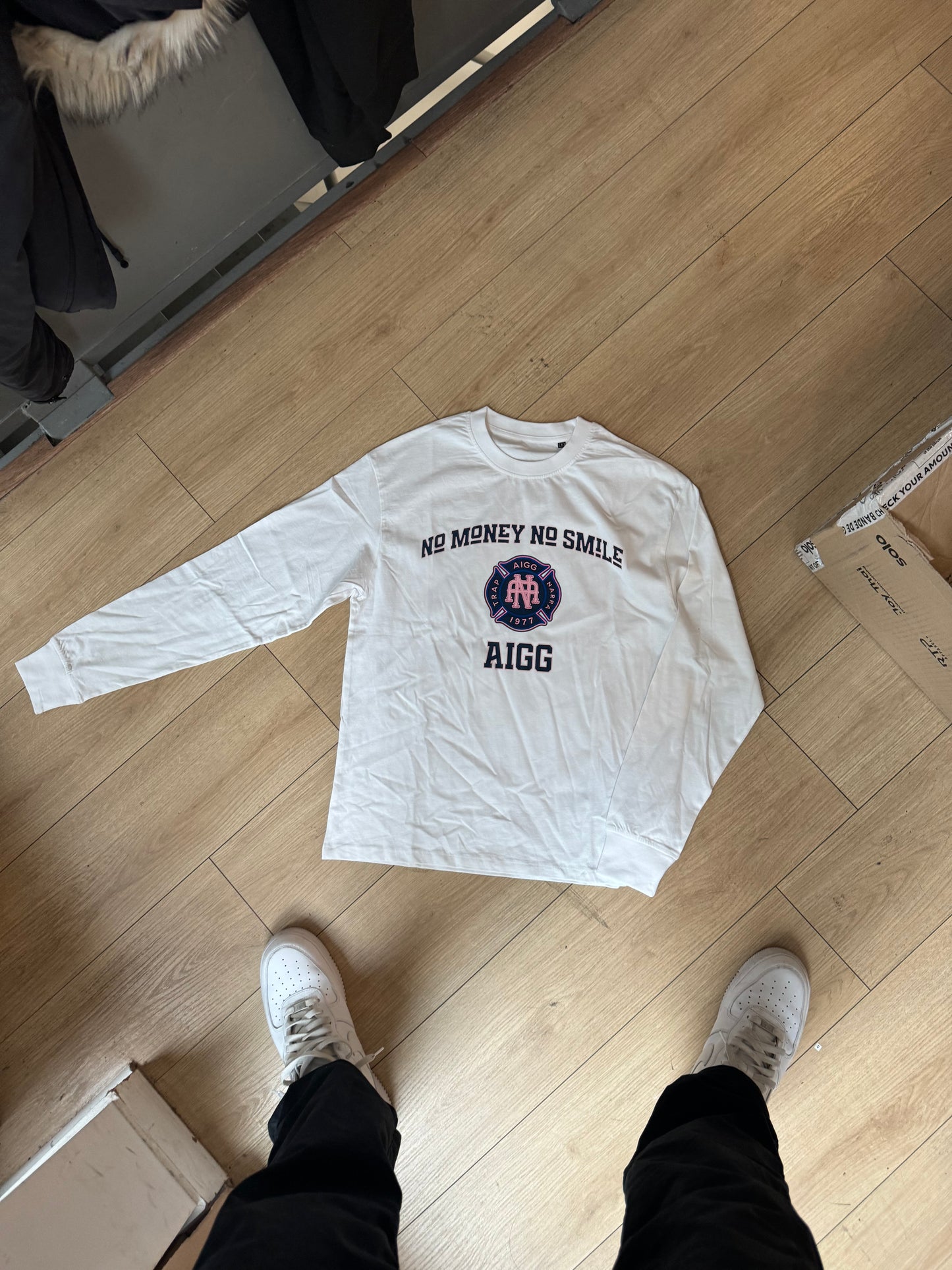 LONGSLEEVE TRAP WHITE