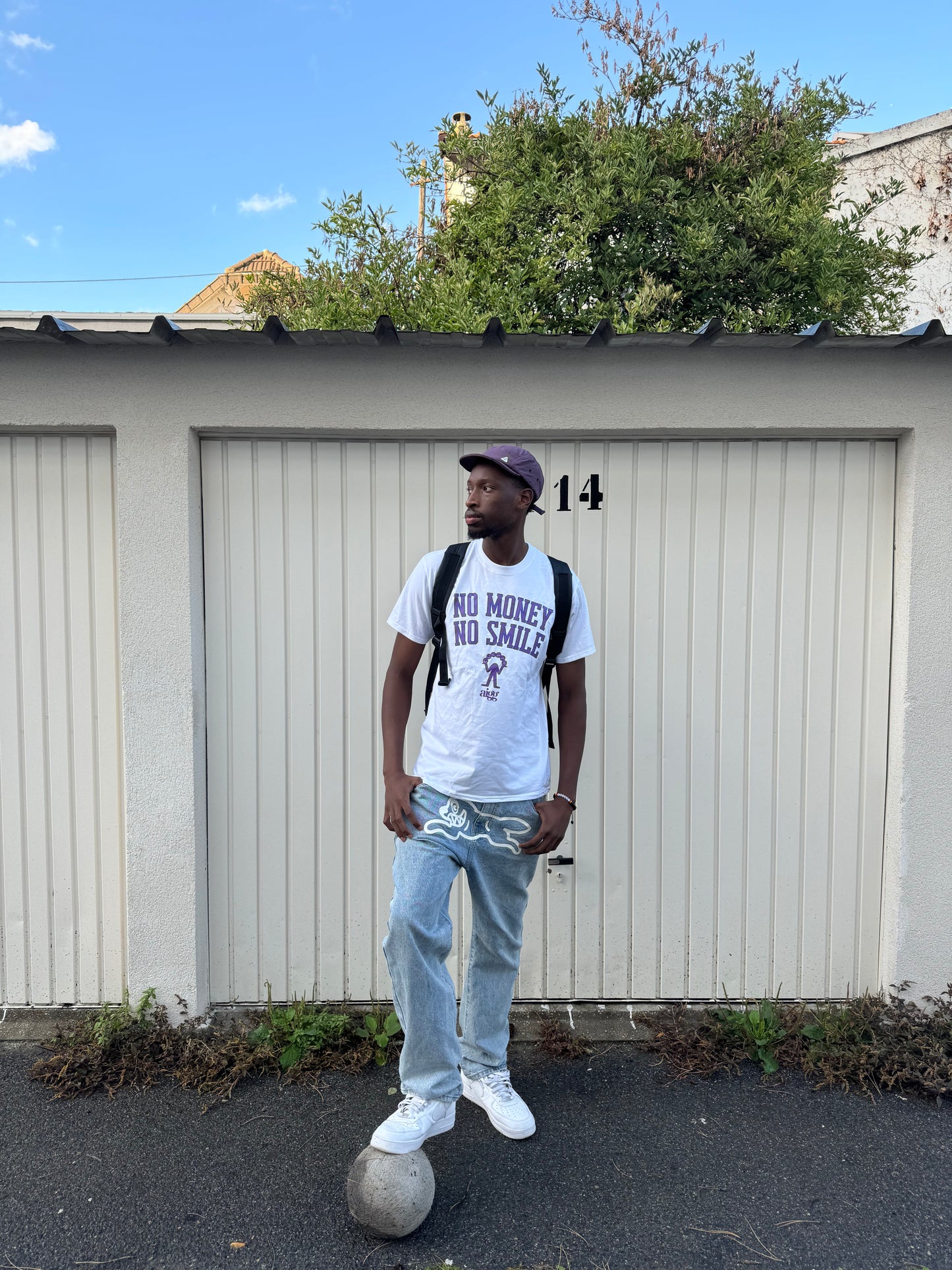 No Money No Smile PURPLE