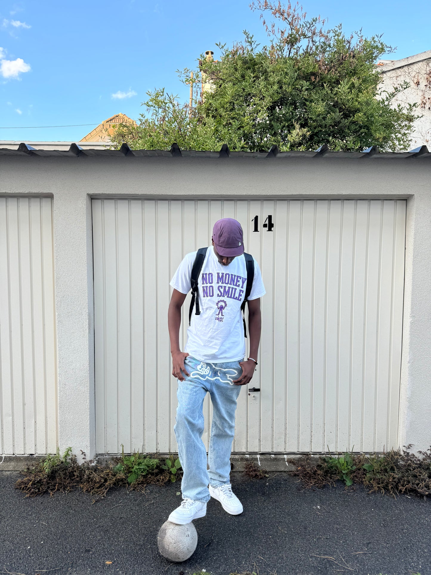 No Money No Smile PURPLE